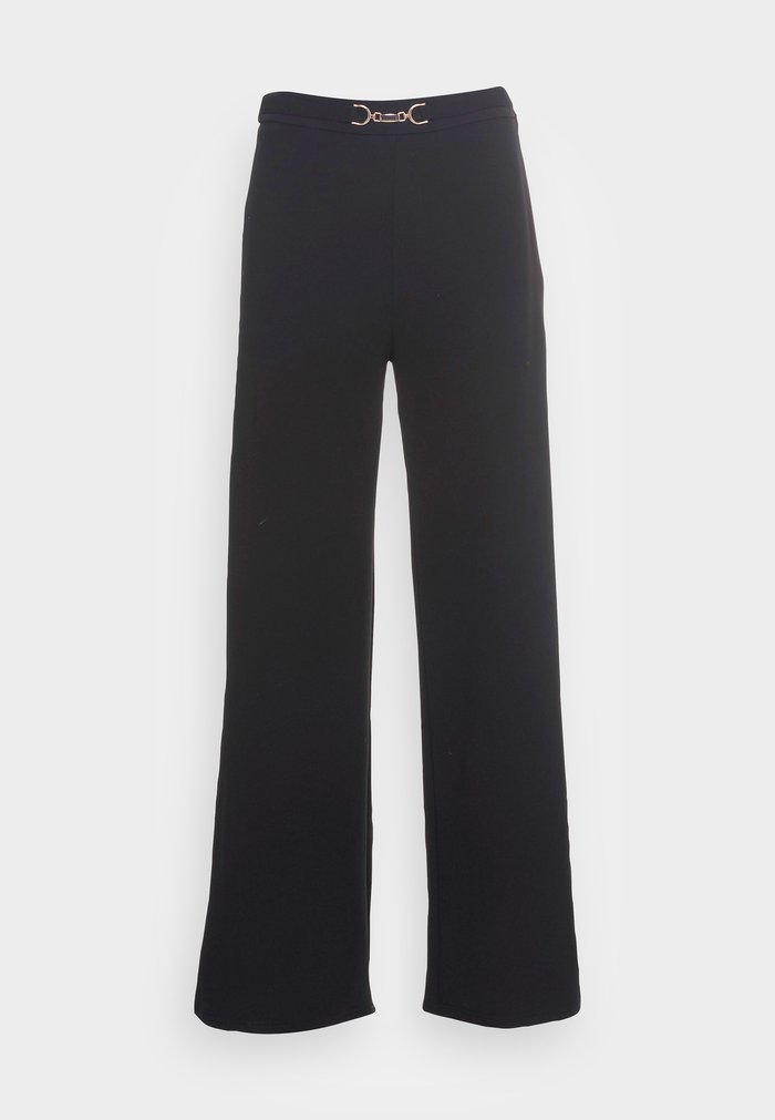 Pantalons Anna Field WIDE LEG WITH DETAIL Noir Femme | DET-6566847